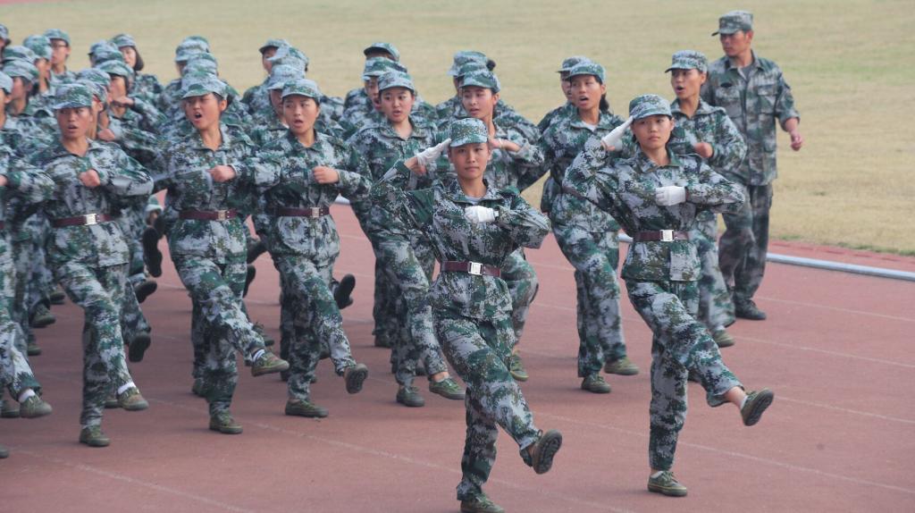 2016军训汇演